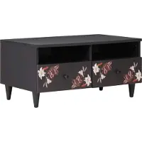 vidaXL Couchtisch Mehrfarbig 80 x 54 x 40 cm Massivholz Mango