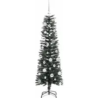 vidaXL Jasper (mit LEDs und Silberkugeln)
