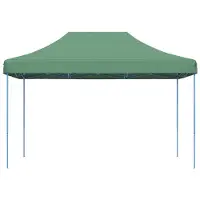 vidaXL Party-Zelt Grün 279 x 410 x 315 cm Oxford-Stoff