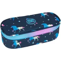 CoolPack Piórnik owalny Campus Blue Unicorn