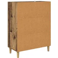 vidaXL Sideboard Altholz 70 x 34 x 90 cm Holzwerkstoff