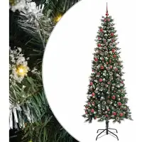vidaXL Rune (mit LEDs und roten Bällen)