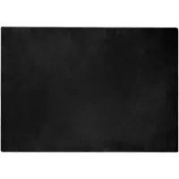 vidaXL Rutschfester Kunstfellteppich Olite Schwarz 160 x 230 cm