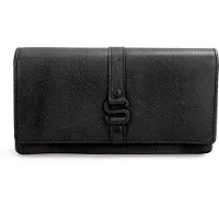 Spikes & Sparrow Leder Geldbörse Gayle Wallet RFID Black schwarz