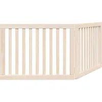vidaXL Hundegitter Faltbar 2 Paneele 160 cm Pappelholz
