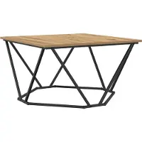 vidaXL Couchtisch Artisan-Eiche 80 x 80 x 45 cm