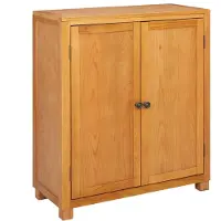vidaXL Schrank mit Speicher mit Tür Braun Holzwerkstoff