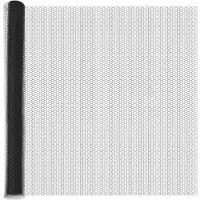 vidaXL Sechseckzaun mit Pfosten 10 x 1,5 m PVC-beschichteter Stahl