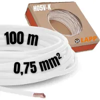 Lapp H05V-K Installationskabel - 4510052-100 [100 Meter] - Leiternennquerschnitt: 0.75 mm2