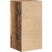 vidaXL Sideboard mit Schubladen Altholz 38 x 34 x 75 cm