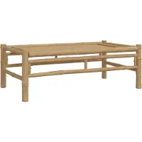 vidaXL Garten-Couchtisch 100x55x33 cm Bambus