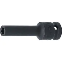 Bgs Kraft-Steckschlüssel-Einsatz E-Profil, tief Antrieb Innenvierkant 12,5 mm (1/2") SW E10