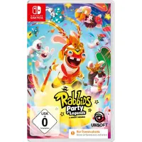 Rabbids: Party of Legends (Code in the Box) - Nintendo Switch | Lustiges Partyspiel mit über 50 Minispielen, lokaler Multiplayer