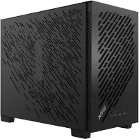 ADATA XPG VALOR AIR NANO MID-TOWER CHASSIS - Schwarz, Midi Tower, PC, Schwarz, micro ATX, Mini-ITX, SPCC, 17 cm