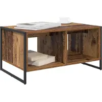 vidaXL Couchtisch Altholz 80 x 50 x 40 cm Holzwerkstoff