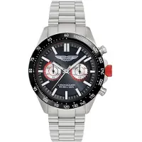 Aston Martin Herren Uhr Chronograph Armbanduhr AML ICON MTIS1F501 Edelstahl