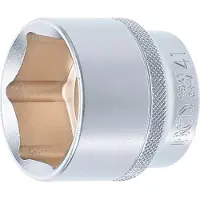 Bgs 2941 Steckschlüssel-Einsatz Sechskant, Antrieb Innenvierkant 12,5 mm (1/2"), SW 41 mm