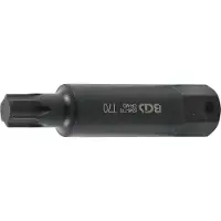 Bgs 5246-T70 T-Profil Bit ohne Bohrung, 100 mm lang, T70, 22 mm 6-kant