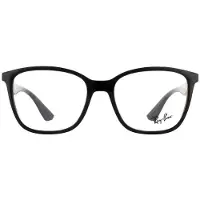 Ray-Ban Square Black Black Unisexe Femmes Femmes Frames