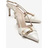 Prologue Noen Schnalle Spitzer Zehenbereich Stiletto Pumps