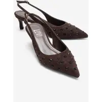 Prologue Lorex Verzierter Stiletto Slingback-Pumps