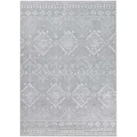 Songmics Boho-Teppich, 160 x 230 cm, Schlafzimmer-Teppich, Wohnzimmer-Teppich, rutschfester Teppich, waschbarer Teppich, flauschig, Dekoration, für das Wohnzimmer, Tauben-Grau