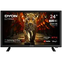 Dyon Ultimax 24H-TI-W Smart LED TV, 24 Zoll (60 cm), 1366 x 768 HD, Samsung TV Plus, Gaming & Hub