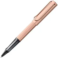 Lamy Lx edler Tintenroller 376 aus Aluminium in Roségold mit Edelmetallveredelung und Metallclip