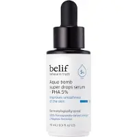 Belif Aqua Bomb Super Drops PHA 5% – feuchtigkeitsspendendes Gesichtsserum 15 ml