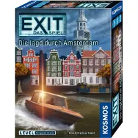 Kosmos EXIT Das Spiel: Die Jagd durch Amsterdam, Brettspiel, Reisen/Abenteuer, 12 Jahr(e), 45 min