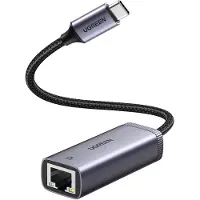 UGREEN USB-C auf RJ45 1 Gbit/s Ethernet-Adapter - Grau