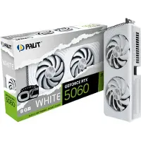Palit GeForce RTX 5060 White OC, GeForce RTX 5060, 8 GB, GDDR7, 128 Bit, 7680 x 4320 Pixel, PCI Express 5.0