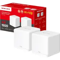 TP-LINK Mercusys Halo H1500X(2-pack) AX1500 Mesh-System Wi-Fi 6