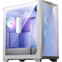 MSI MPG Gungnir 300R AIRFLOW WHITE, Midi Tower, PC, Weiß, ATX, EATX, ITX, micro ATX, Gaming, Multi