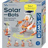 Kosmos 621247 Solar Bots, Baue 8 Solar-Modelle, Bausatz für Solar Roboter mit Solarenergie-Antrieb, Solarzelle mit Motor, Experimentierkasten für Kinder ab 8-12 Jahre