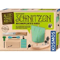Kosmos Schnitzen Komplett-Set, Experimentier-Set, 8 Jahr(e), Mehrfarbig