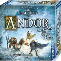 Kosmos 683351 Die Legenden von Andor - Die ewige Kälte, Eigenständiges Spiel zum preisgekrönten Abenteuer- „Die Legenden von Andor, kooperatives Fantasy-Brettspiel ab 10 Jahren