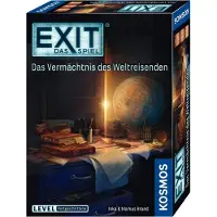 Kosmos EXIT - Das Spiel: Das Vermächtnis des Weltreisenden, Kartenspiel, Reisen/Abenteuer, 12 Jahr(e), 45 min