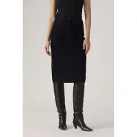 Levi's High Rise Back Slit Skirt Blue Größe: W24 | Midiröcke Outlet | Damen | Blau