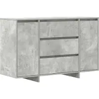 vidaXL Sideboard Beton Grau 120 x 41 x 75 cm Holzwerkstoff