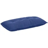 vidaXL Rückenkissen Polizeiblau 100 x 50 cm Cordstoff