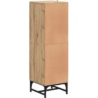 vidaXL Sideboard Artisan-Eiche 35 x 37 x 117 cm