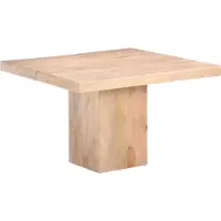 vidaXL Esstisch 120x120x77 cm Mango Massivholz
