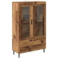 vidaXL Highboard Altholz 69,5 x 31 x 115 cm Holzwerkstoff
