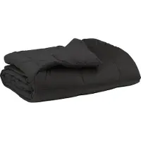 vidaXL Ganzjahresbettdecke 140 x 220 cm 4 Jahreszeiten Anthrazit