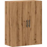 vidaXL Wandschrank Artisan-Eiche 69,5x34x90 cm