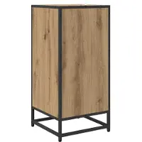 vidaXL Sideboard Artisan-Eiche 35,5 x 35 x 76 cm