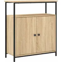 vidaXL Sideboard Sonoma-Eiche 70 x 30 x 80 cm Holzwerkstoff