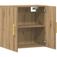 vidaXL Wandschrank Artisan-Eiche 60x31x60 cm Holzwerkstoff