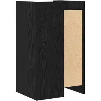 vidaXL Sideboard Schwarz Eichen-Optik 45 x 35 x 75 cm